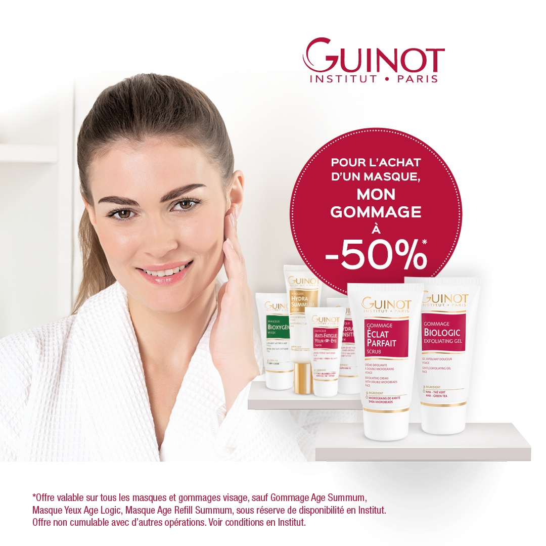 Gommage & Masque : le duo indispensable