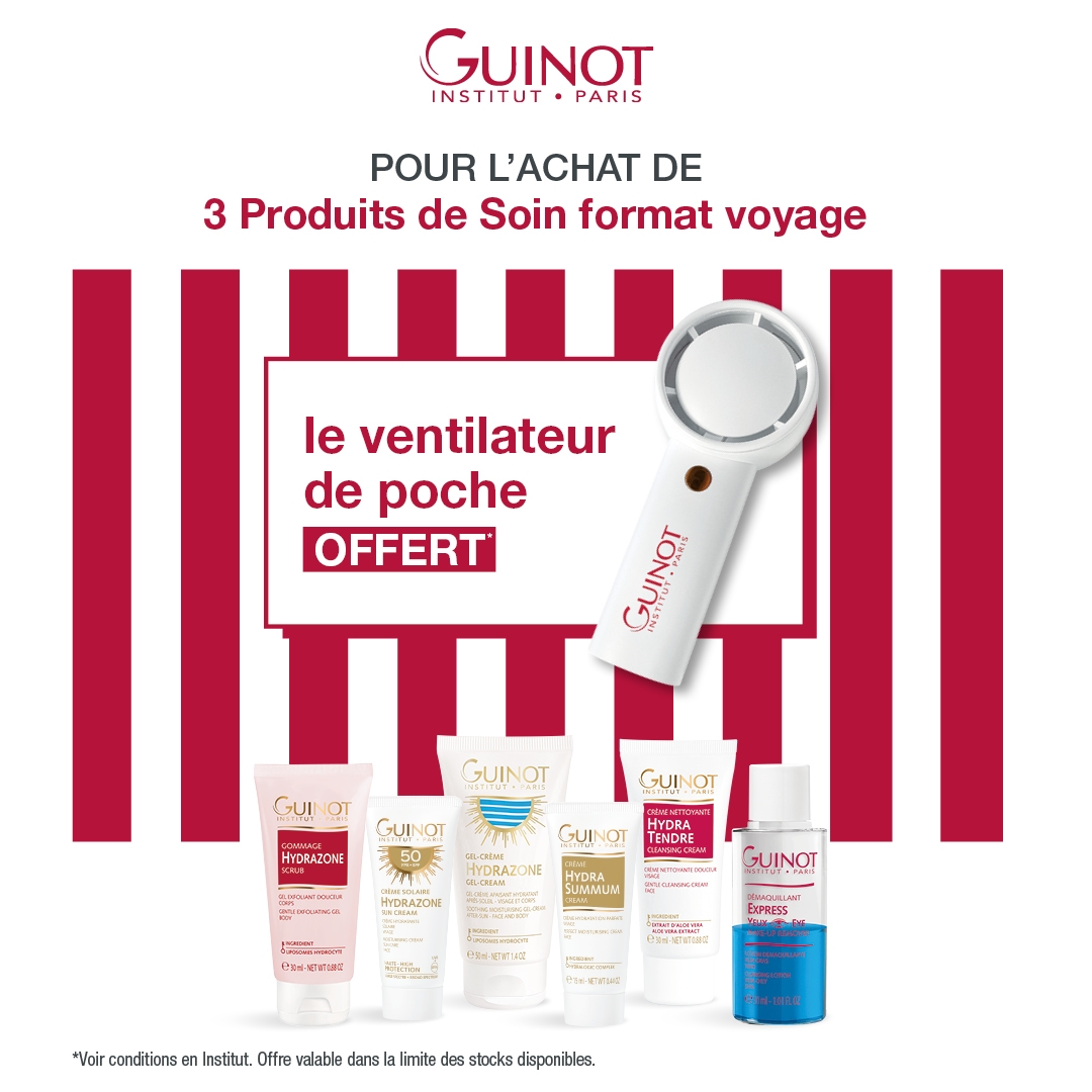 Offre Beauty To Go dans votre Institut de Beauté Guinot