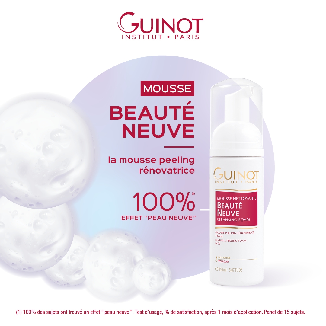 Beaute Neuve Cleansing foam :  A renewing peeling foam