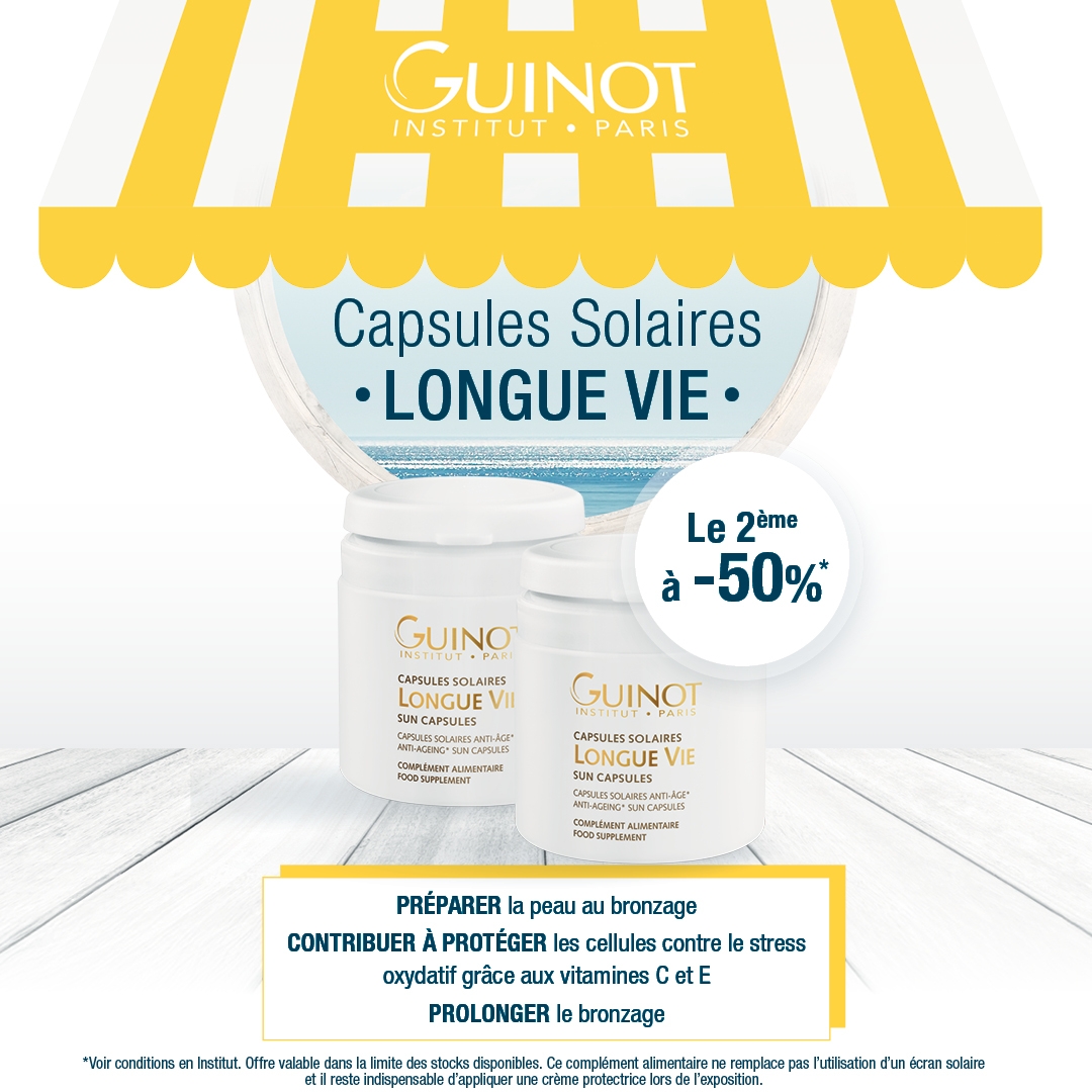 Capsules Solaires Anti - Age Longue Vie