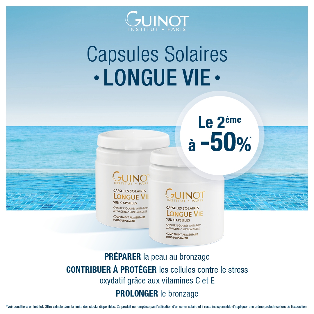 Capsules Solaires Anti-Âge Longue Vie