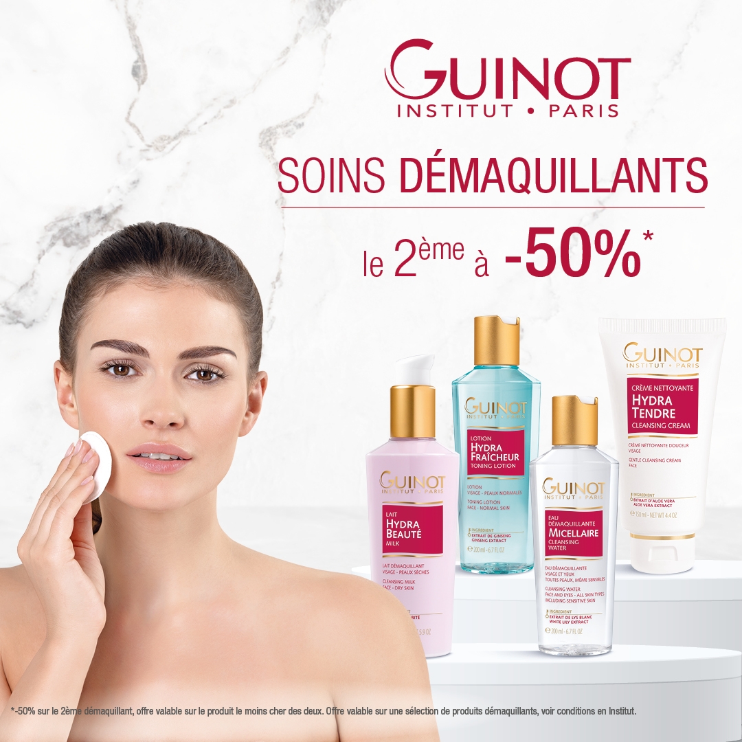 Offre Démaquillage en Institut
