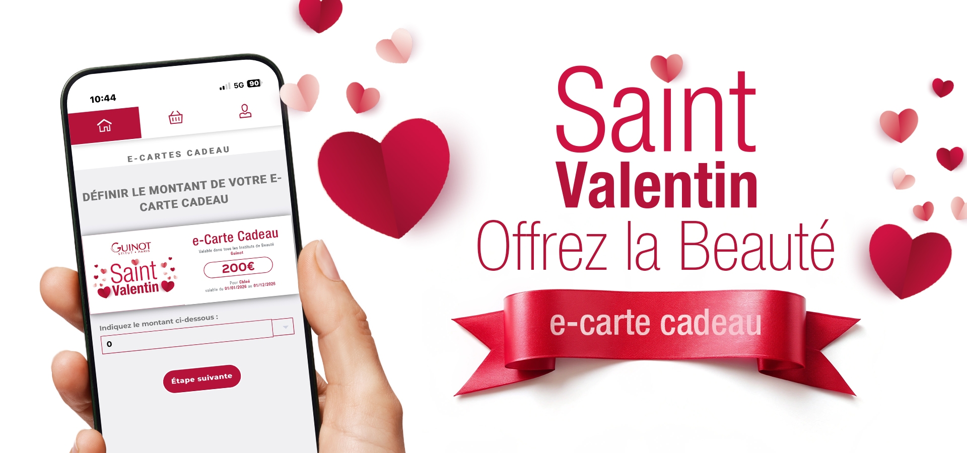 Votre e-carte cadeau Guinot
